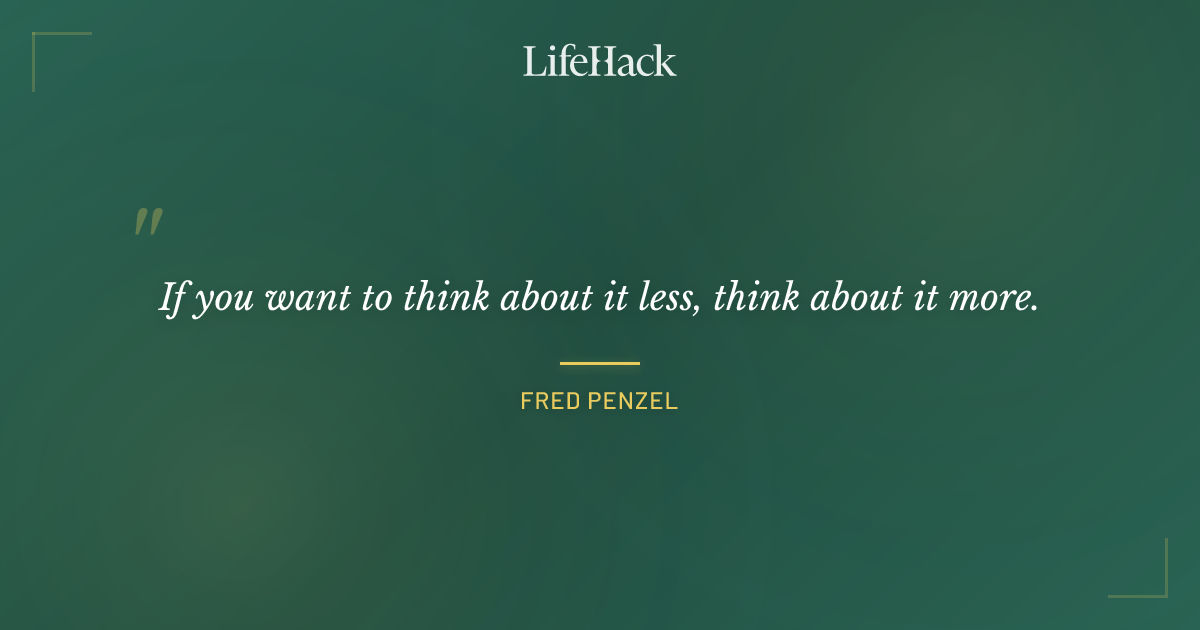 Quote by Fred Penzel