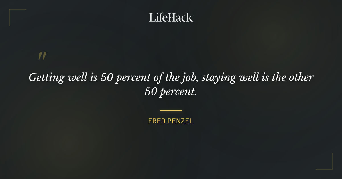 Quote by Fred Penzel