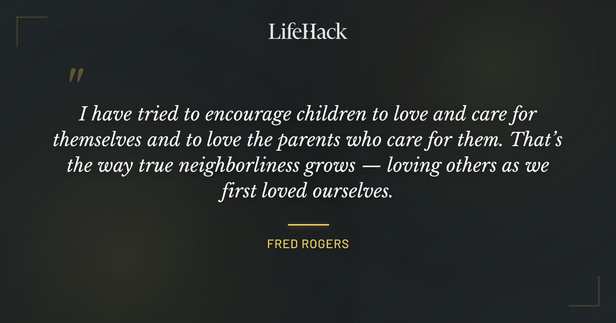 Quote by Fred Rogers
