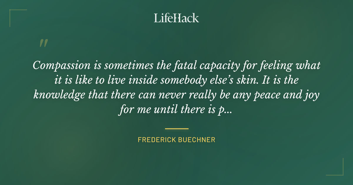 Quote by Frederick Buechner