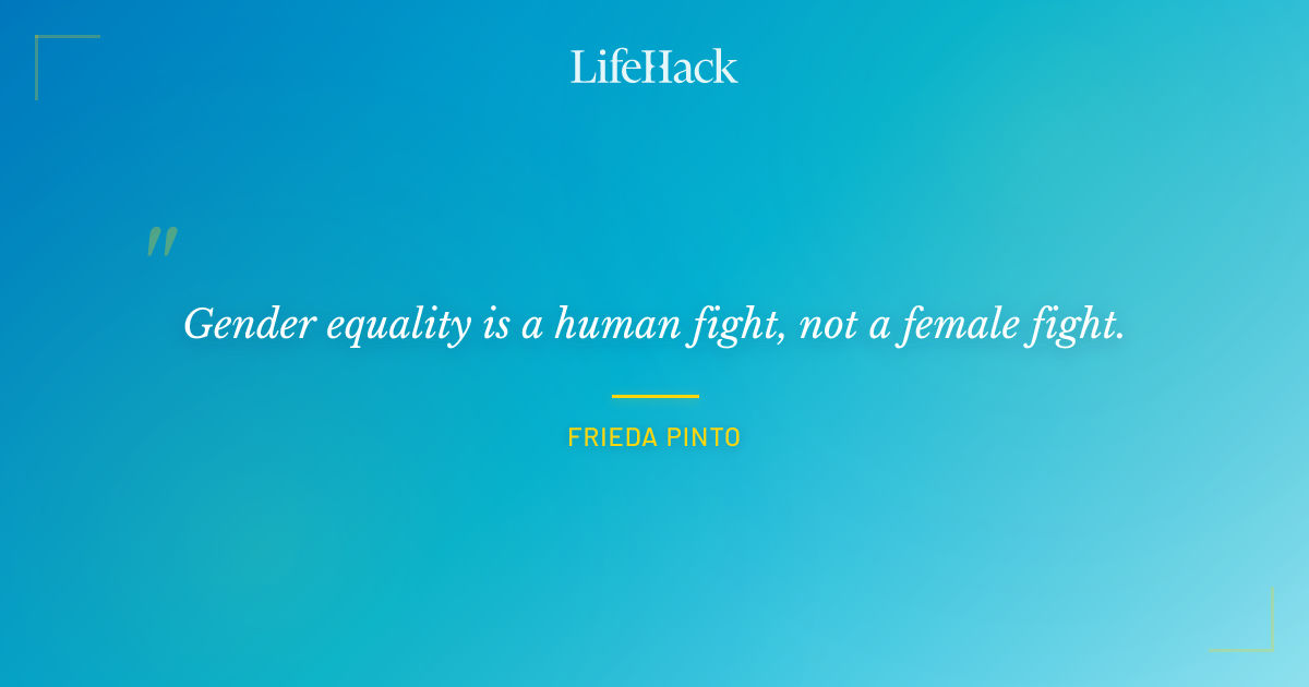 Quote by Frieda Pinto