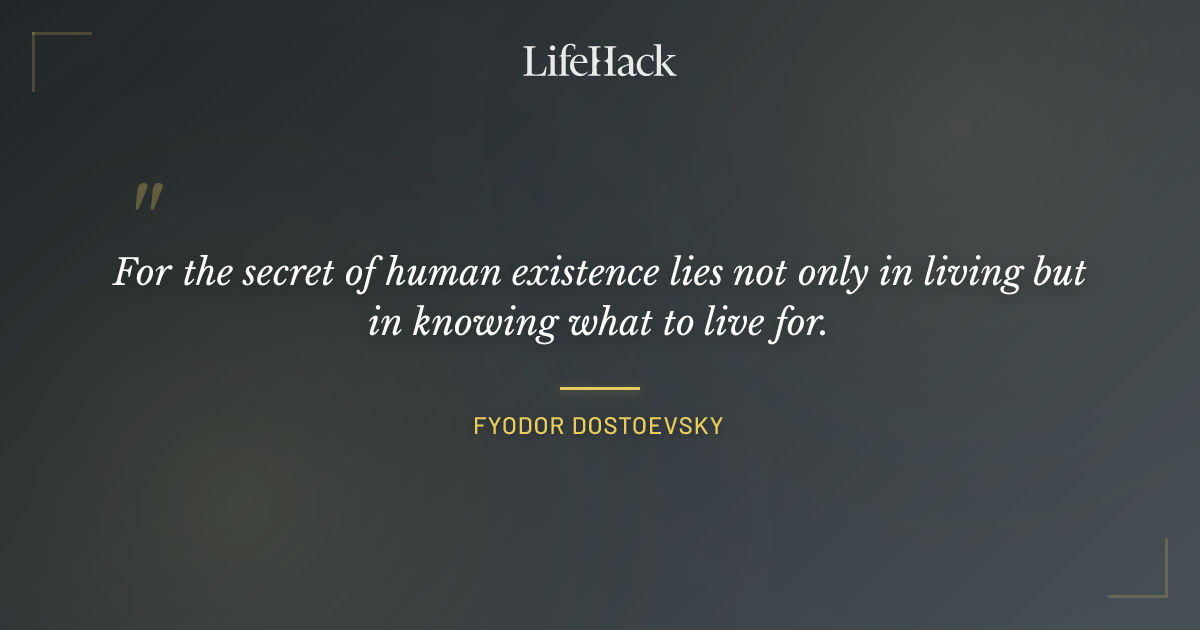 Quote by Fyodor Dostoevsky