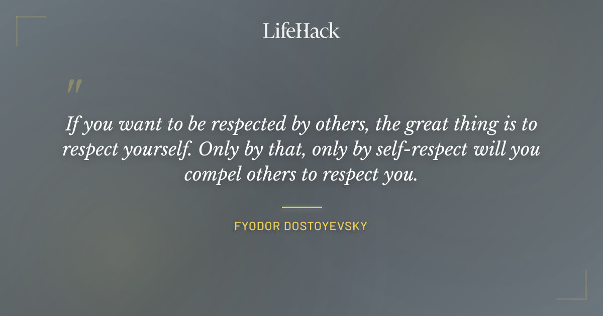 Quote by Fyodor Dostoyevsky