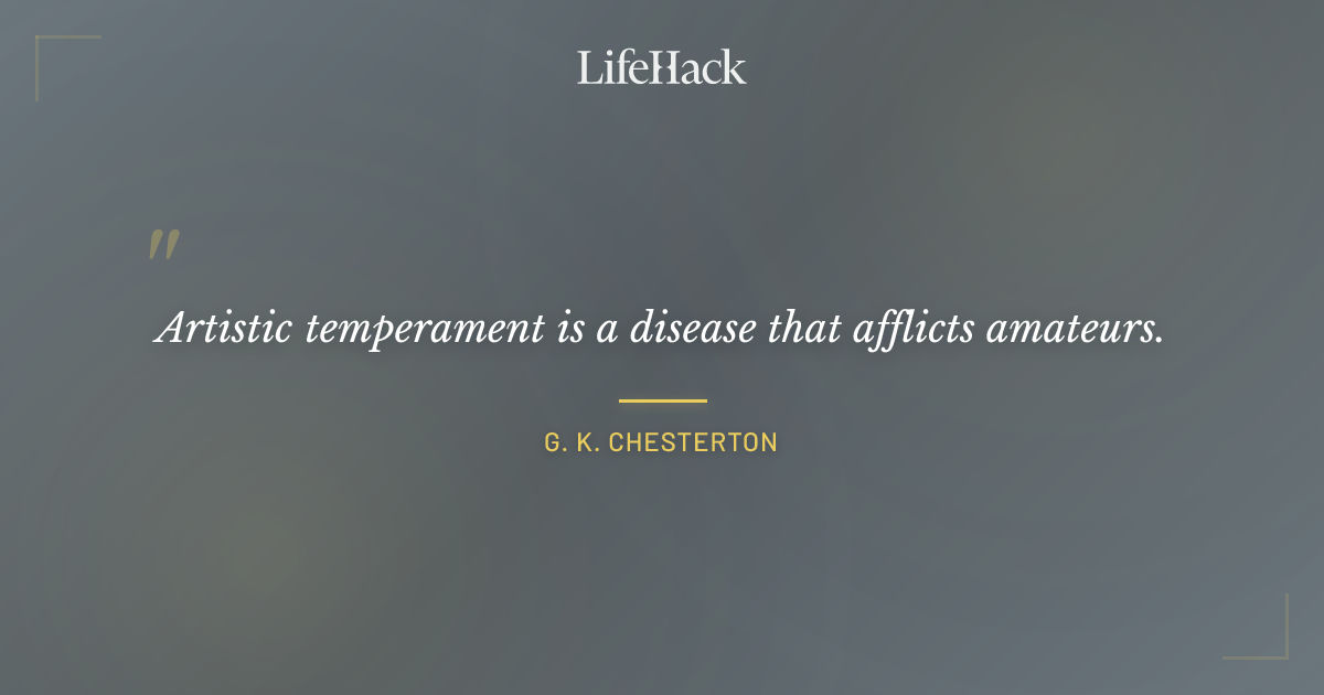 Quote by G. K. Chesterton
