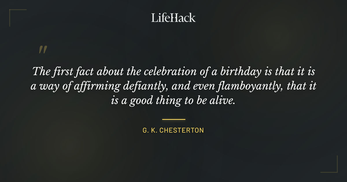 Quote by G. K. Chesterton