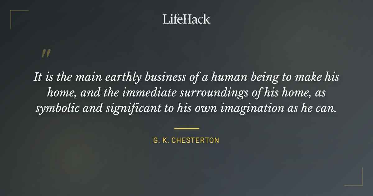 Quote by G. K. Chesterton