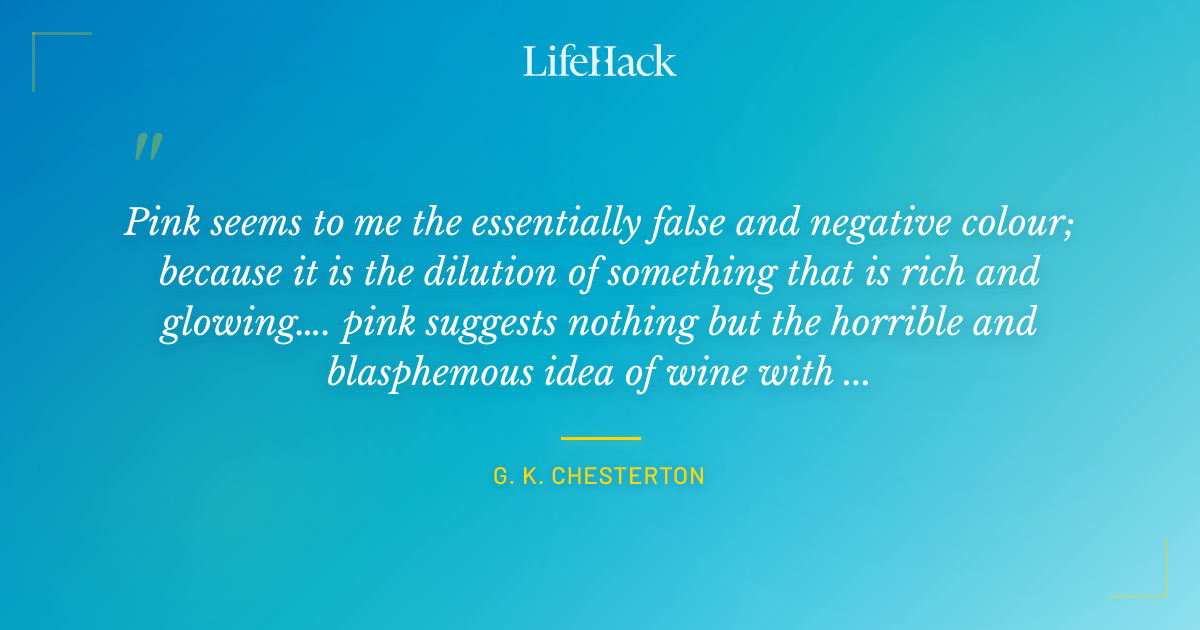 Quote by G. K. Chesterton