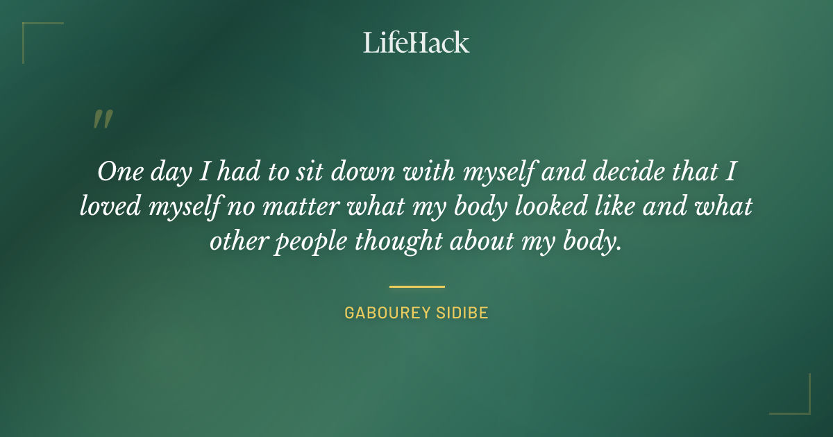 Quote by Gabourey Sidibe