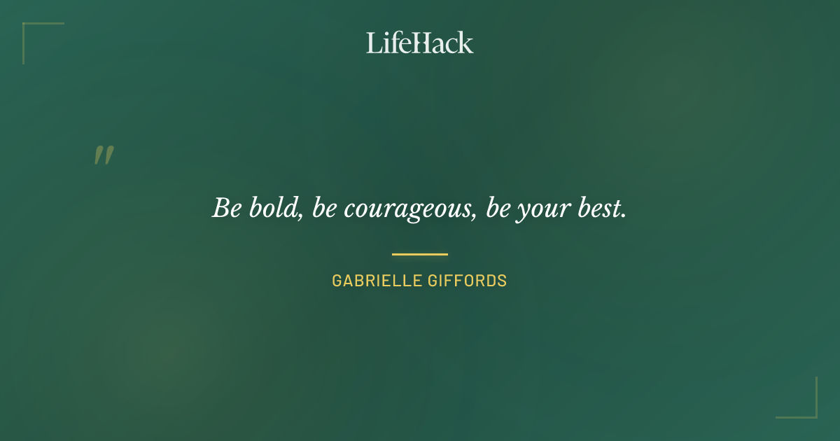 Quote by Gabrielle Giffords