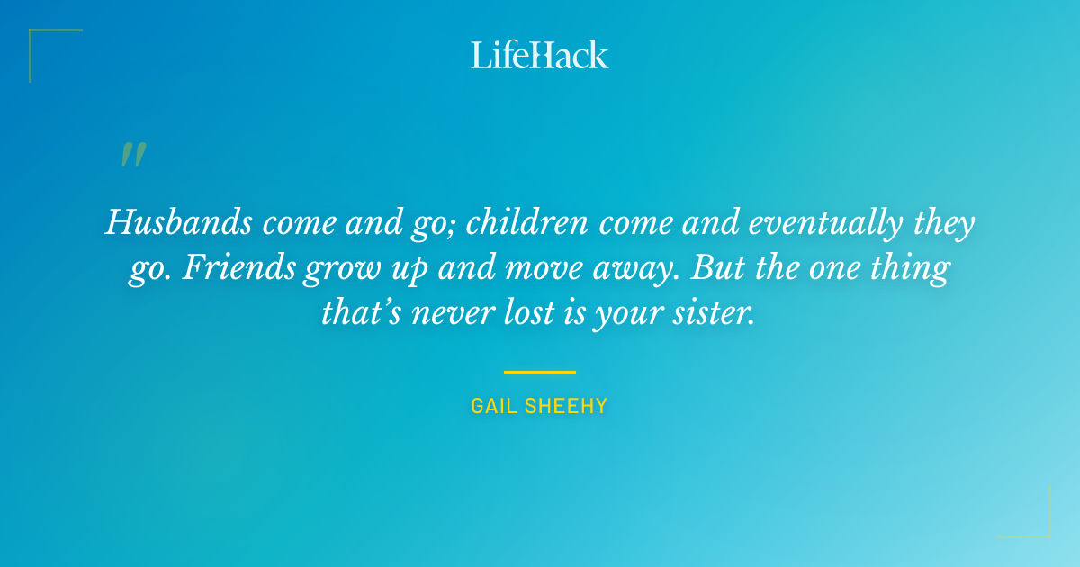Quote by Gail Sheehy