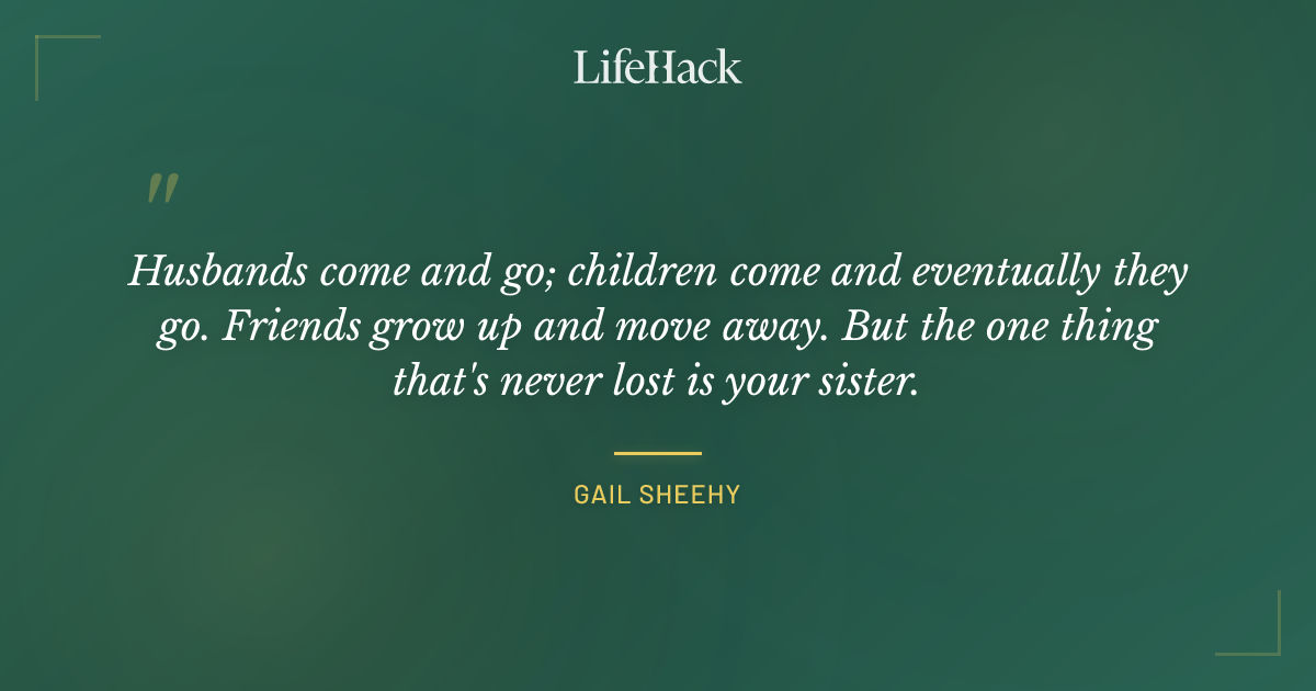 Quote by Gail Sheehy