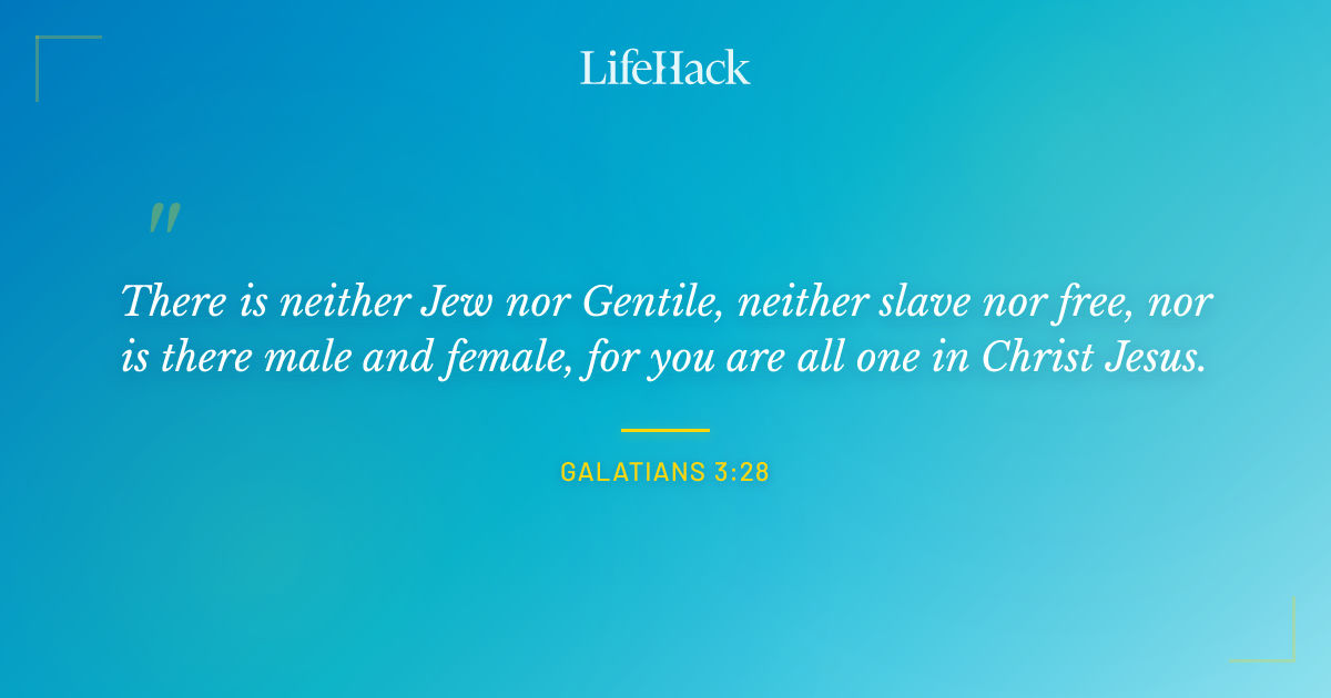 Quote by Galatians 3:28
