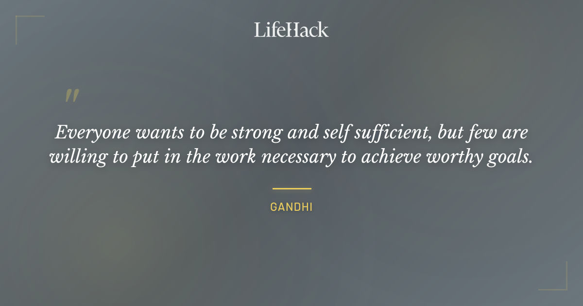 Quote by Gandhi