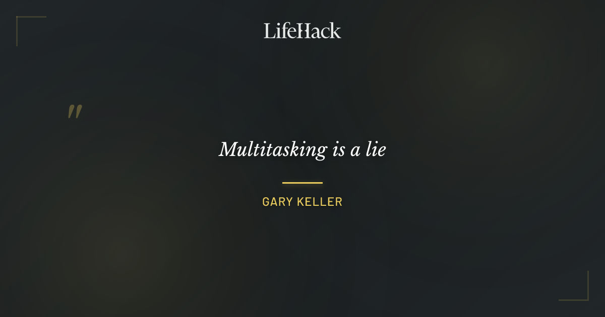 Quote by Gary Keller