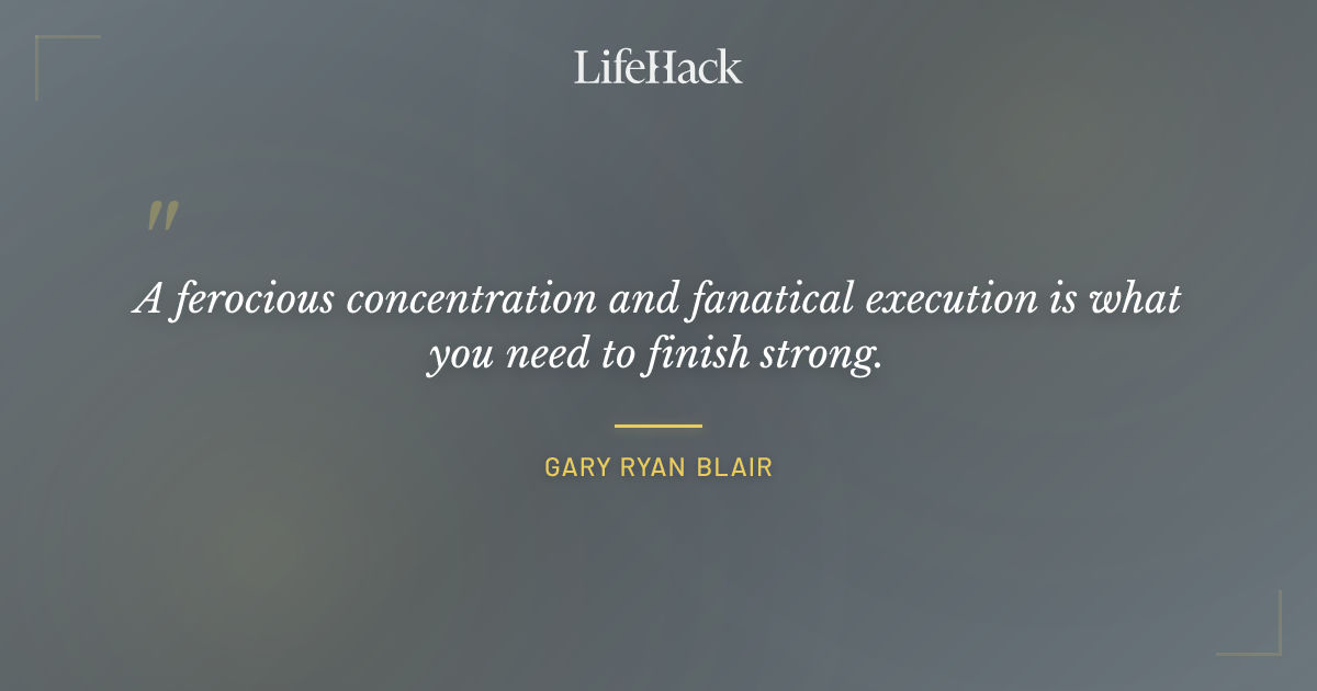 Quote by Gary Ryan Blair