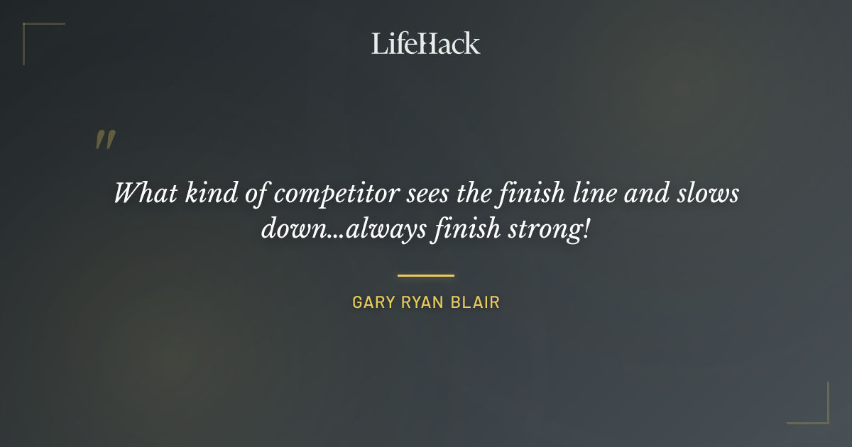 Quote by Gary Ryan Blair