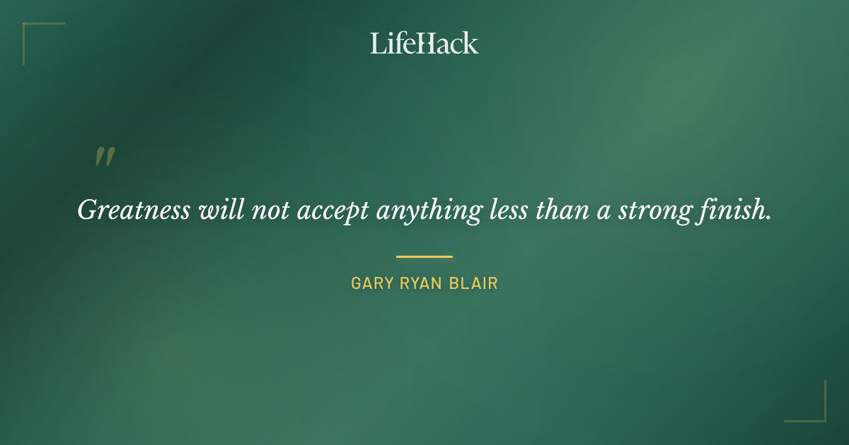 Quote by Gary Ryan Blair