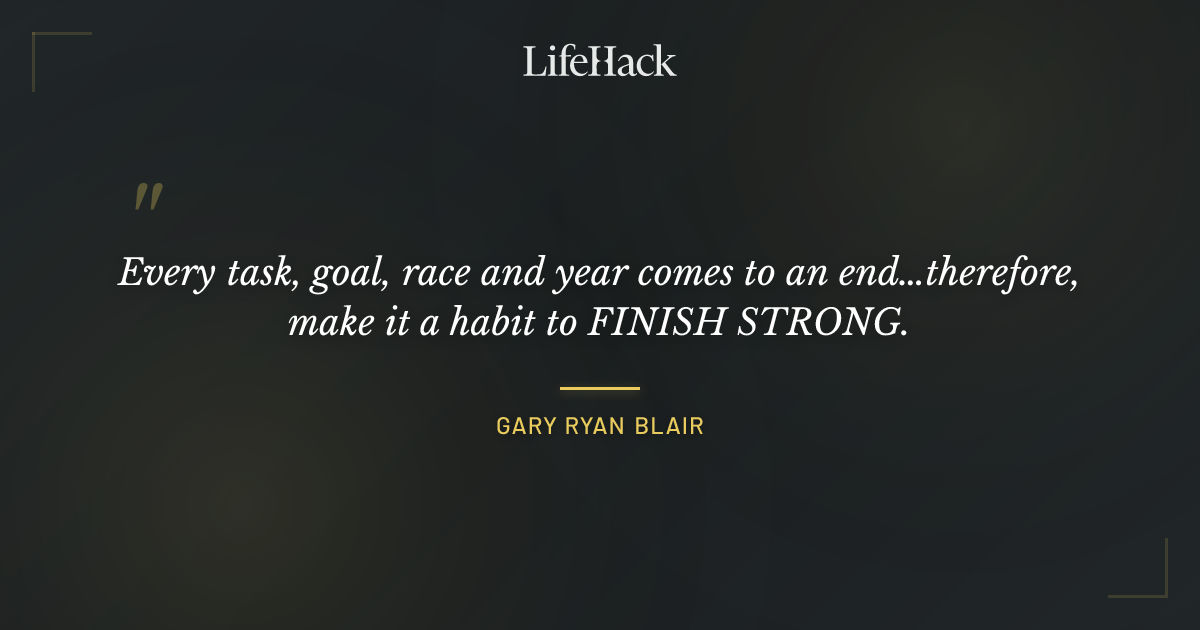 Quote by Gary Ryan Blair