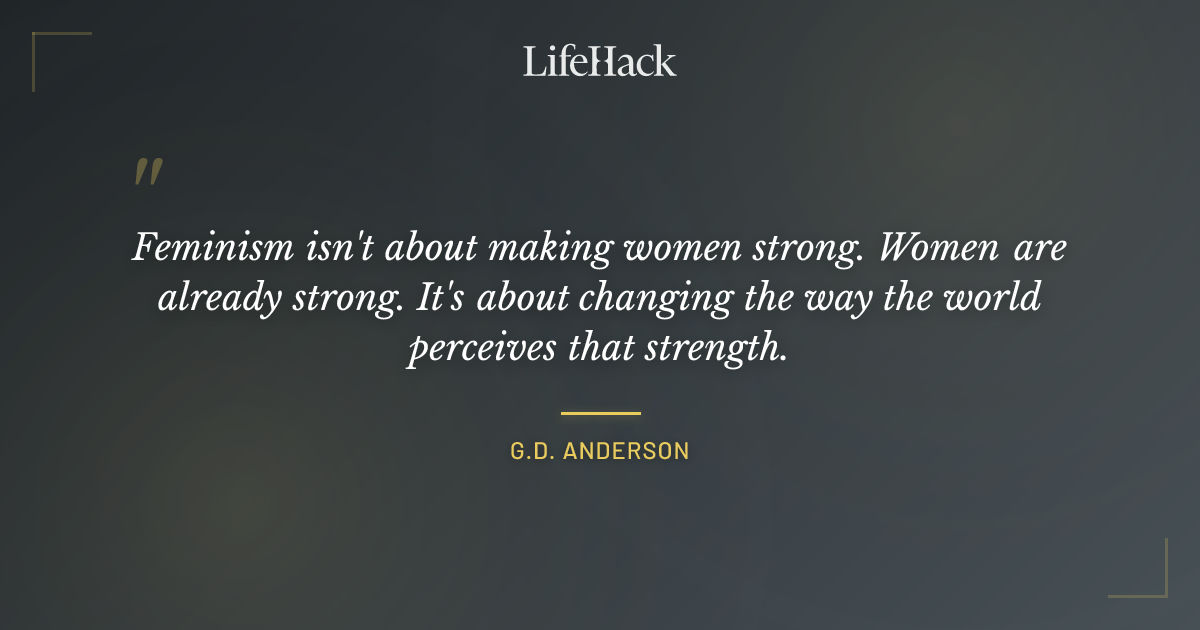 Quote by G.D. Anderson