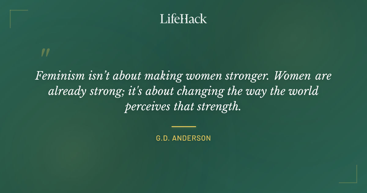 Quote by G.D. Anderson