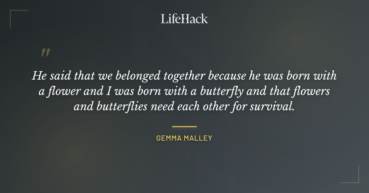 Quote by Gemma Malley