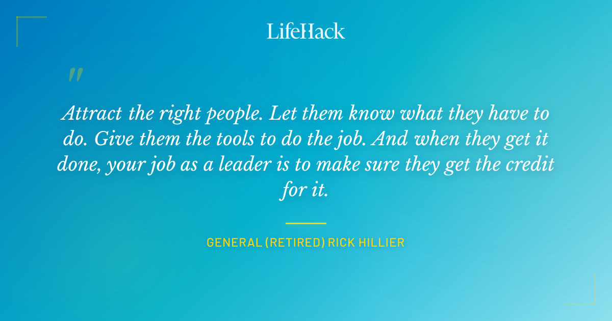 Quote by General (Retired) Rick Hillier