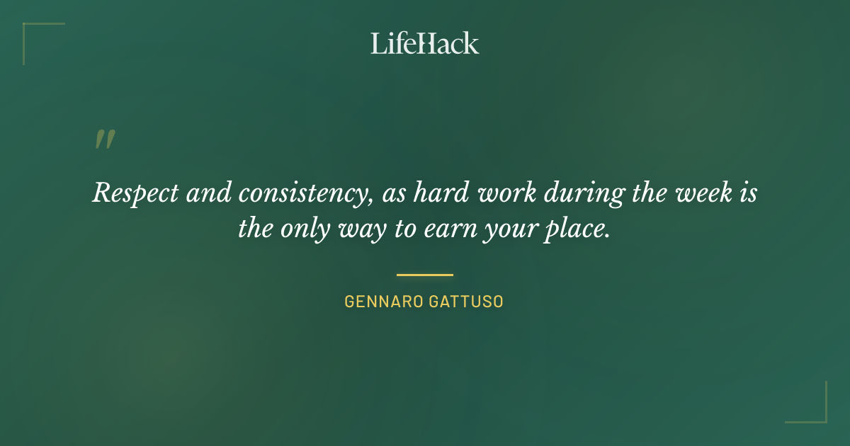 Quote by Gennaro Gattuso