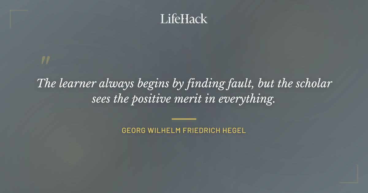 Quote by Georg Wilhelm Friedrich Hegel