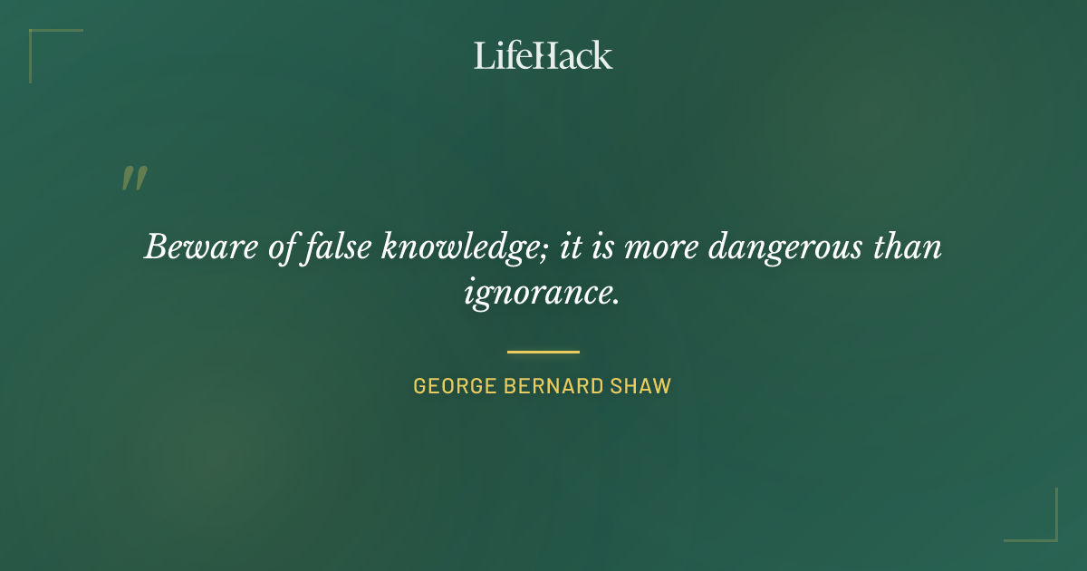 Quote by George Bernard Shaw