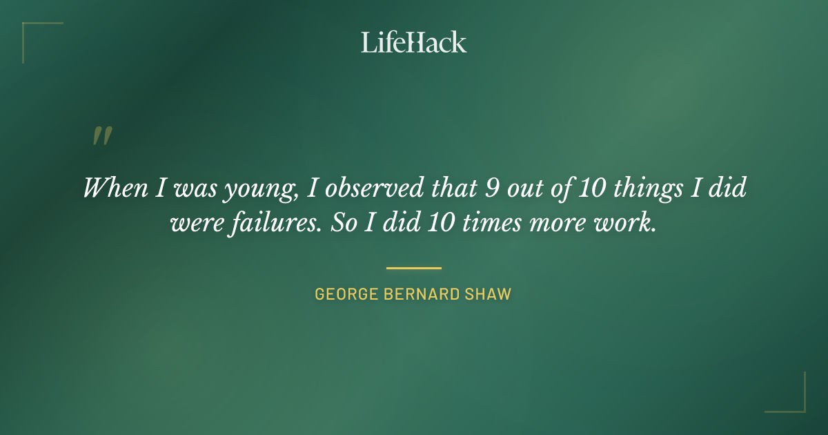 Quote by George Bernard Shaw