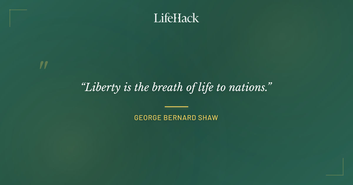 Quote by George Bernard Shaw