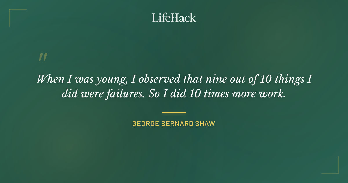 Quote by George Bernard Shaw