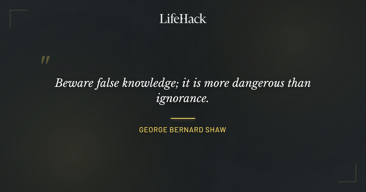 Quote by George Bernard Shaw