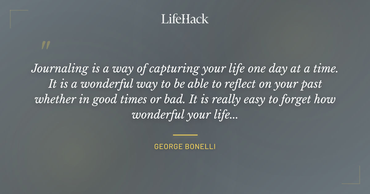 Quote by George Bonelli
