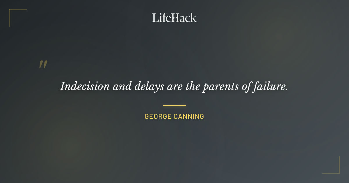 Quote by George Canning