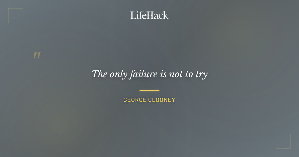 Quote by George Clooney