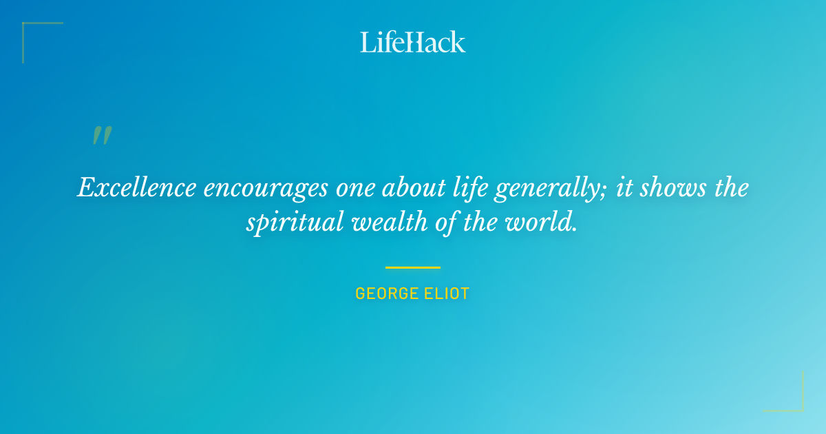 Quote by George Eliot