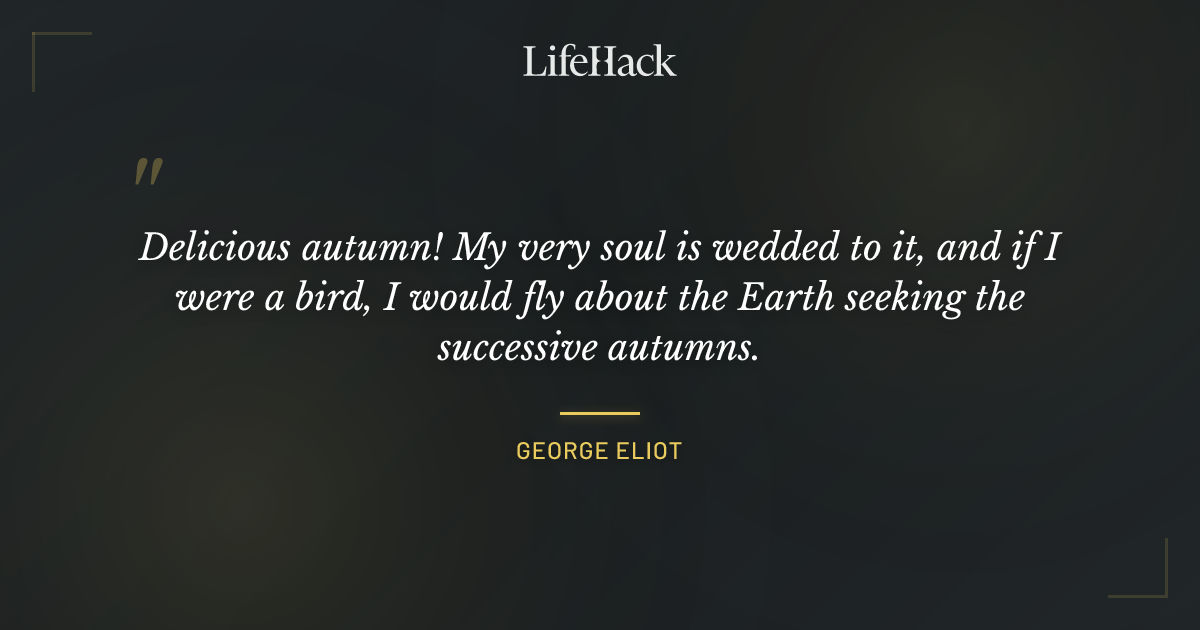 Quote by George Eliot