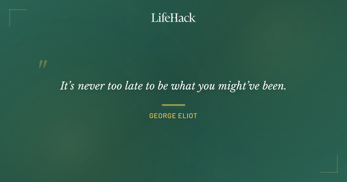 Quote by George Eliot
