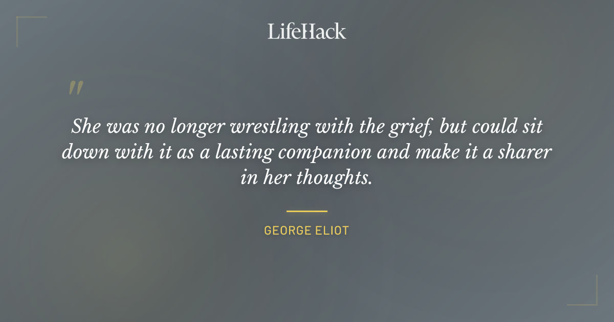Quote by George Eliot