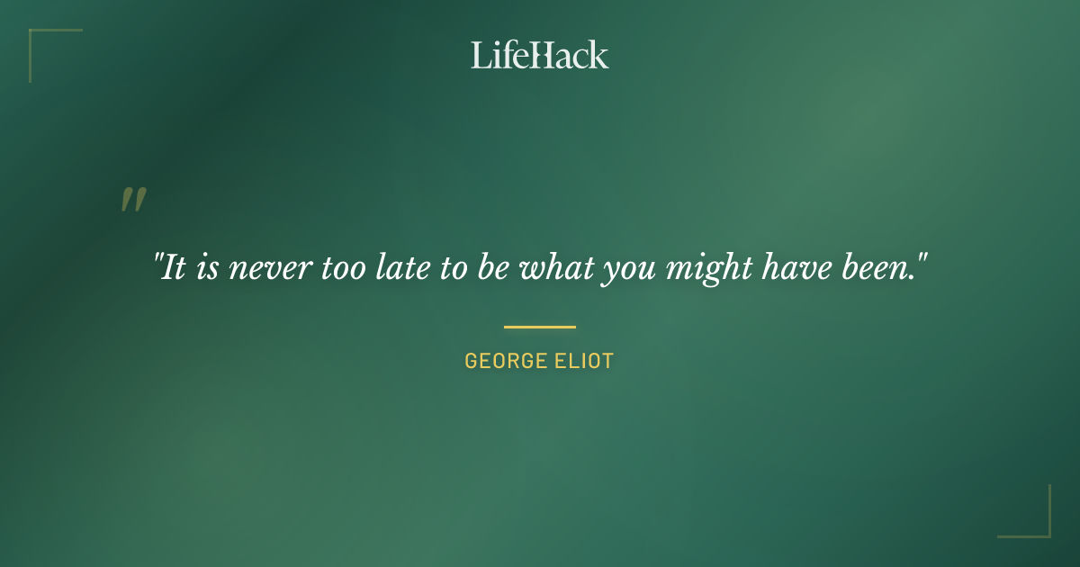 Quote by George Eliot
