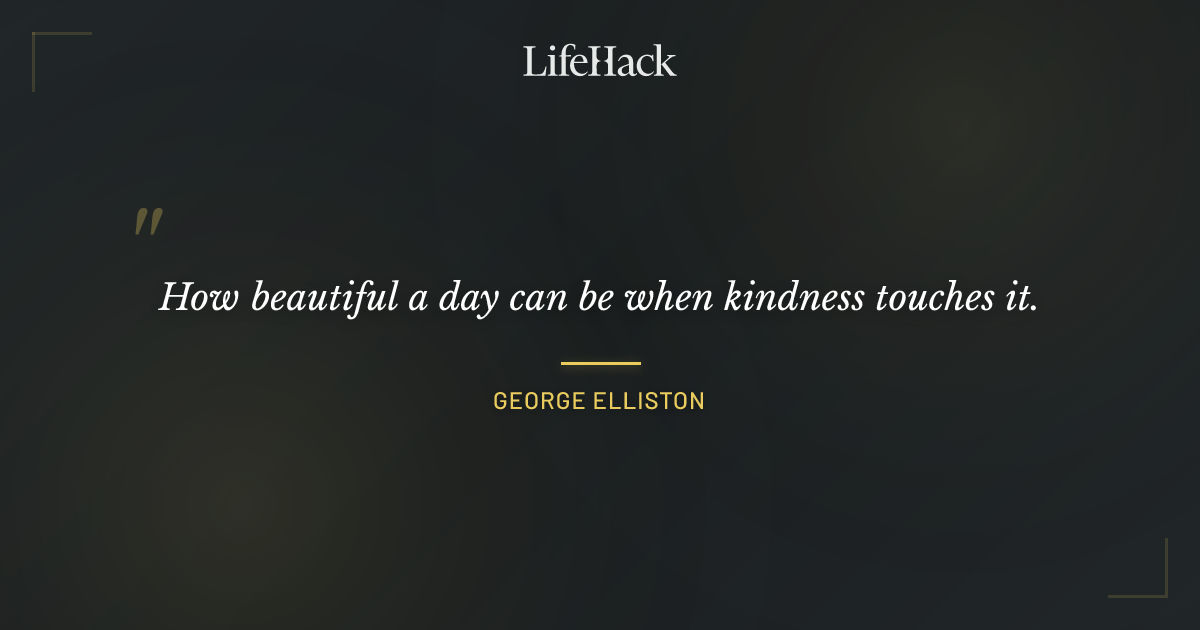 Quote by George Elliston