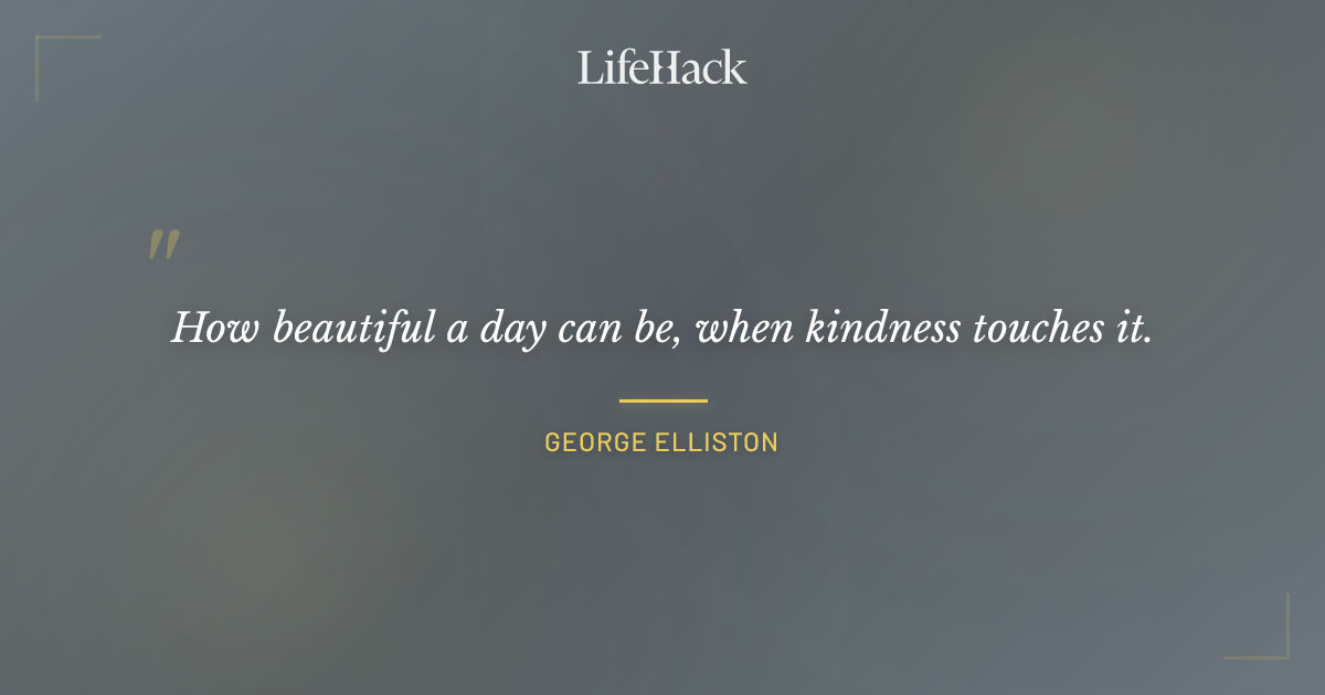 Quote by George Elliston