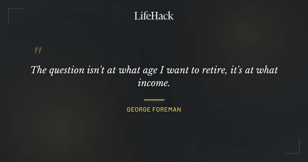 Quote by George Foreman