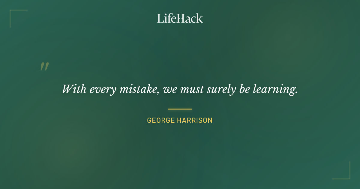Quote by George Harrison