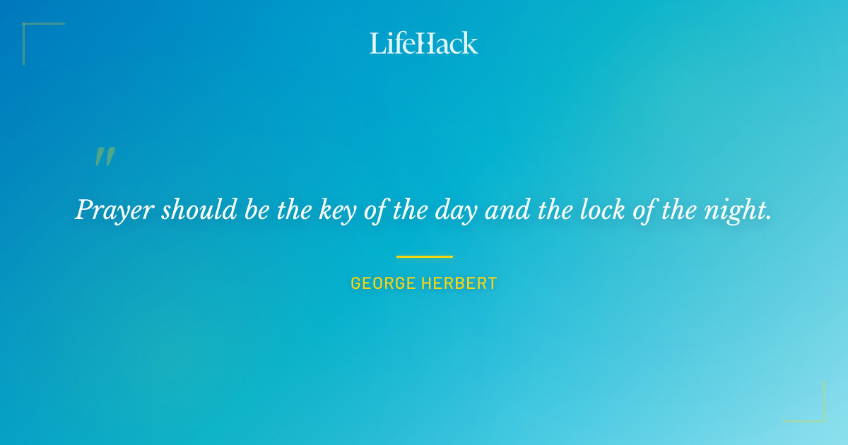 Quote by George Herbert