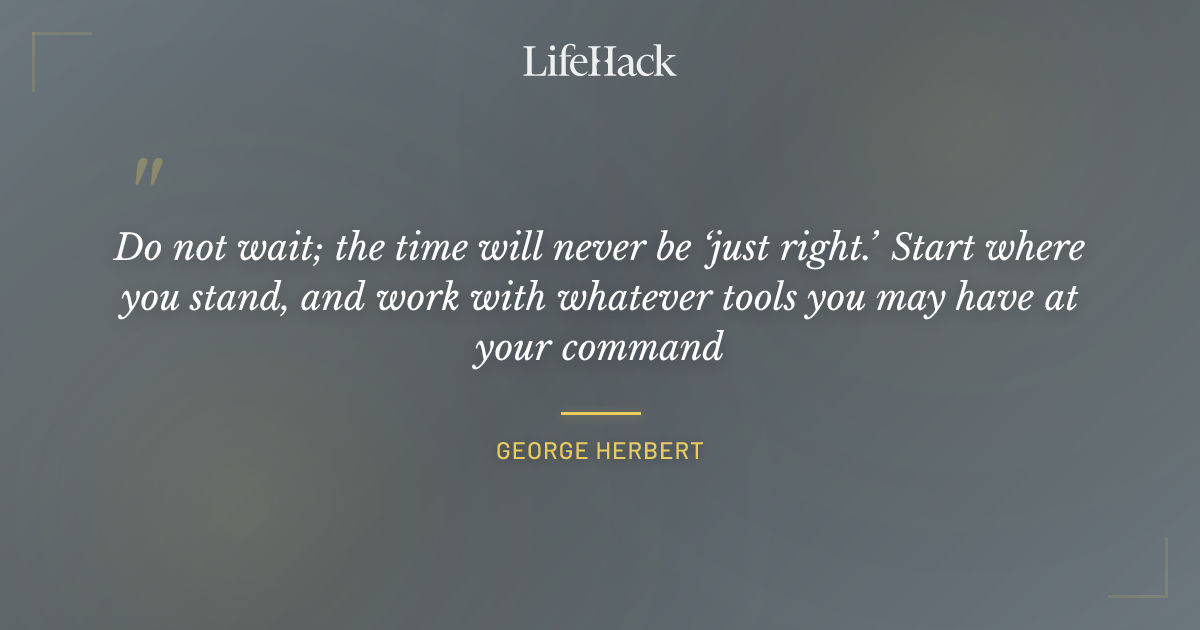 Quote by George Herbert