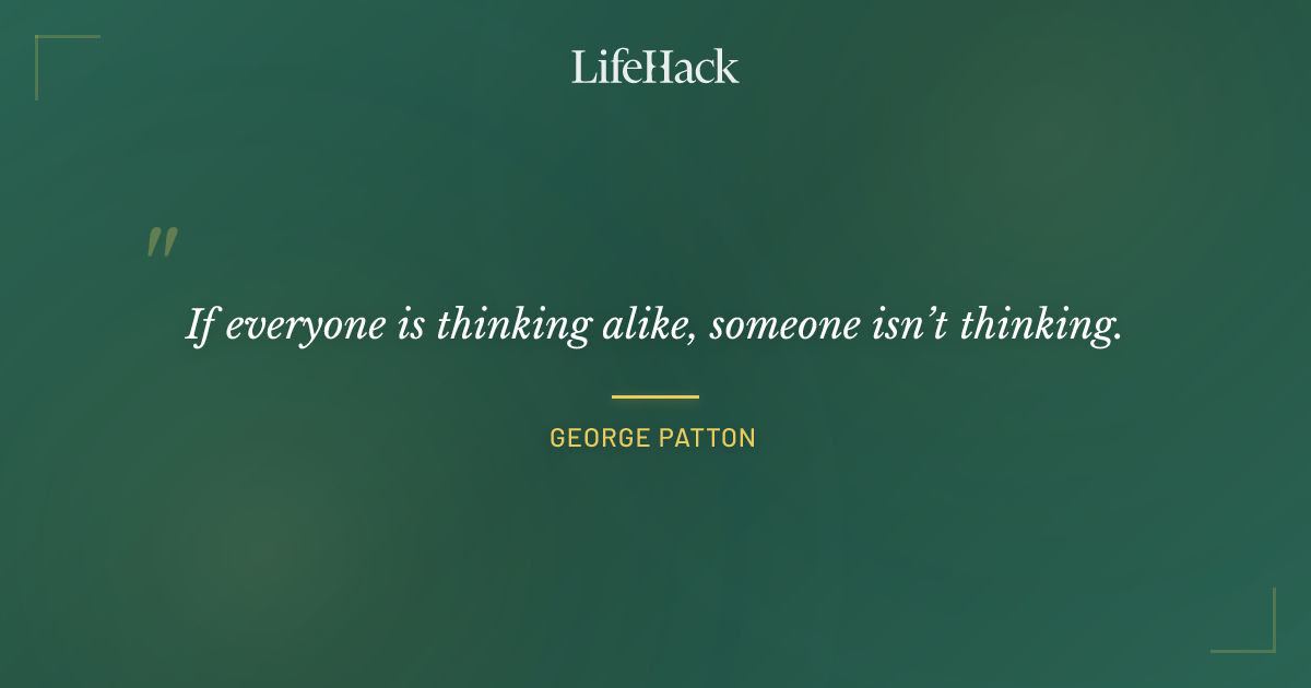 Quote by George Patton