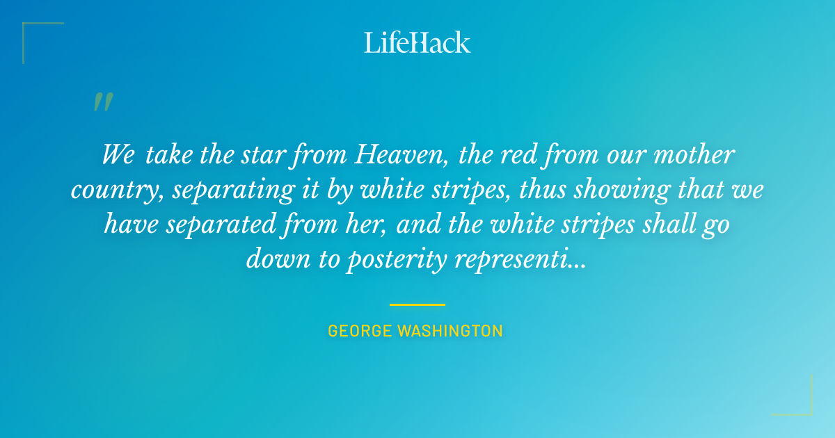 Quote by George Washington