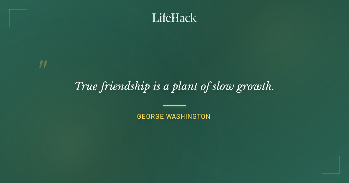 Quote by George Washington